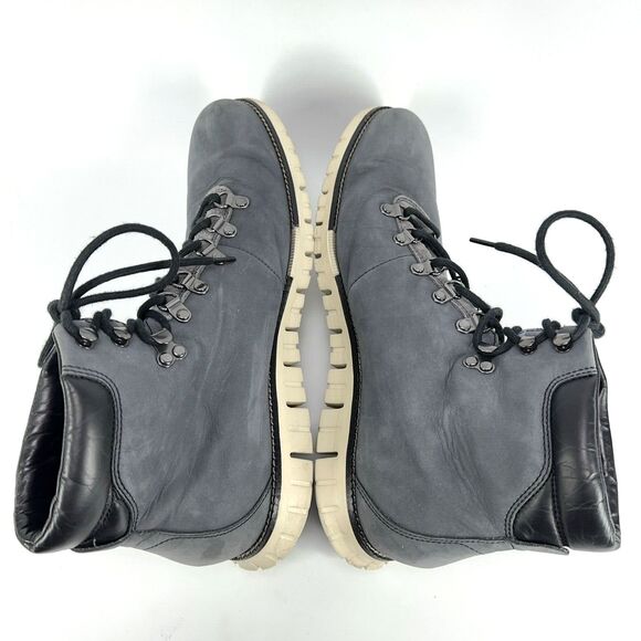 Mens Cole Haan ZeroGrand Hiker ll Lace Up Boots High Top Shoes Gray  Size 11.5 M main image 4